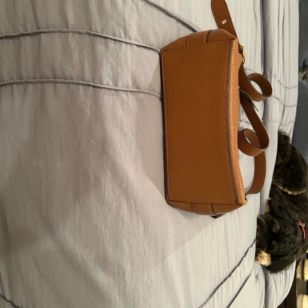 Coach Tan Leather Crossbody Bag - Picture 7 of 10